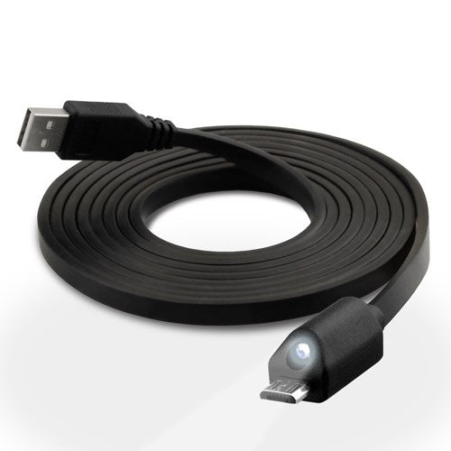 Naztech Micro-USB Ladekabel 1.8m - Sort
