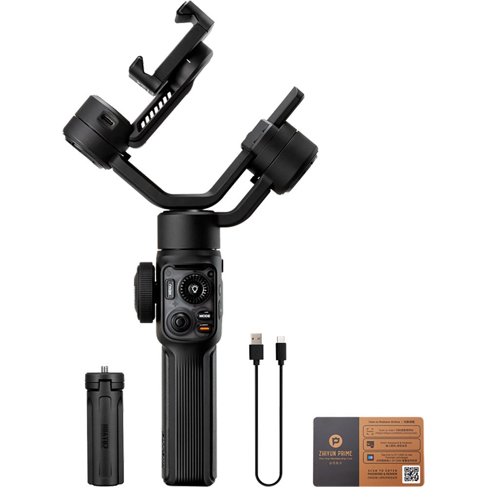 Zhiyun Gimbal Smooth 5S AI - Mobil - Sort