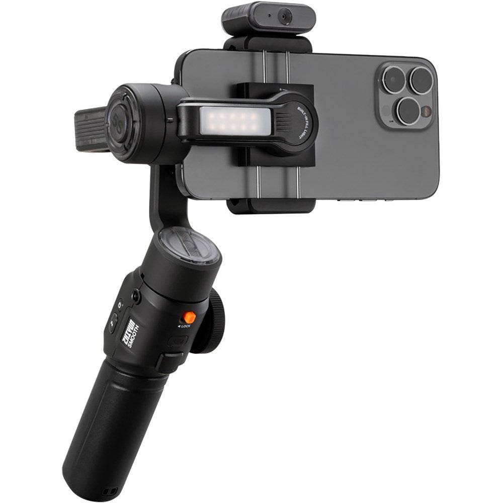 Zhiyun Gimbal Smooth 5S AI Combo - Mobil - Sort