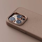 Njord by Elements iPhone 14 Pro Tekstil Cover - Just / Rose Gold