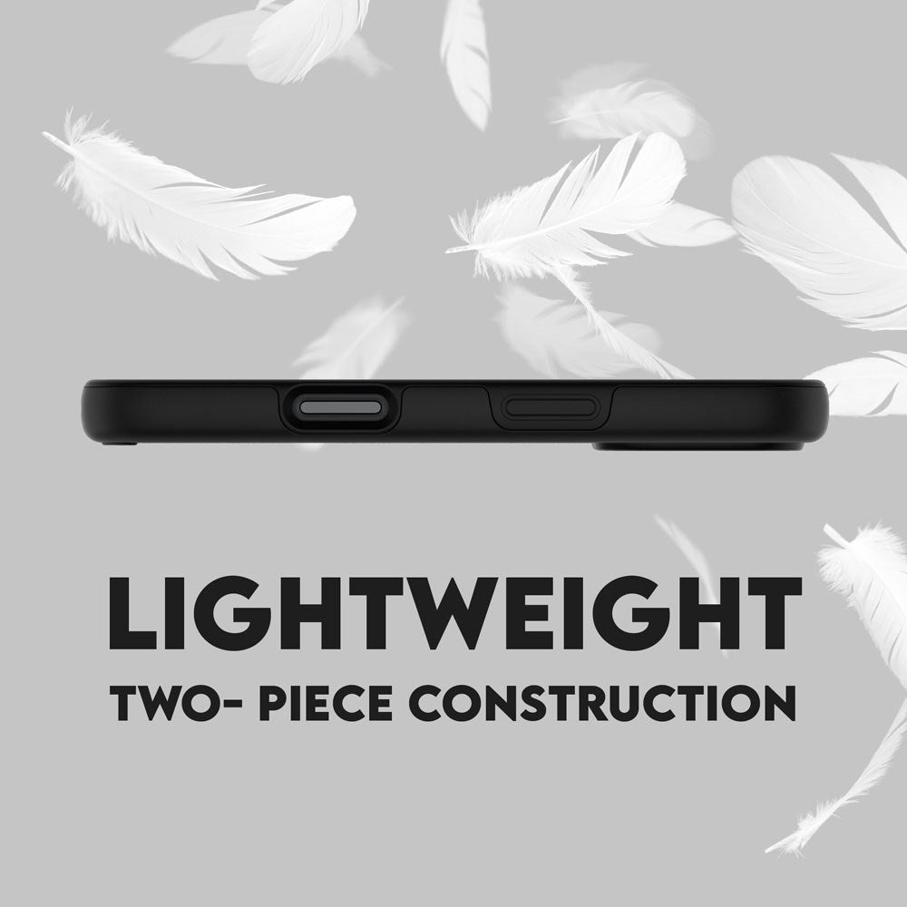 iPhone 16 Pro CARE by PanzerGlass Feature Double Defence Mobil Cover - Sort