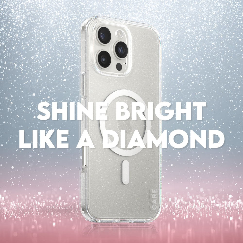 iPhone 16 Pro Max CARE by PanzerGlass FLAGSHIP Urban Combat Case - MagSafe Kompatibel - Star Lit / White