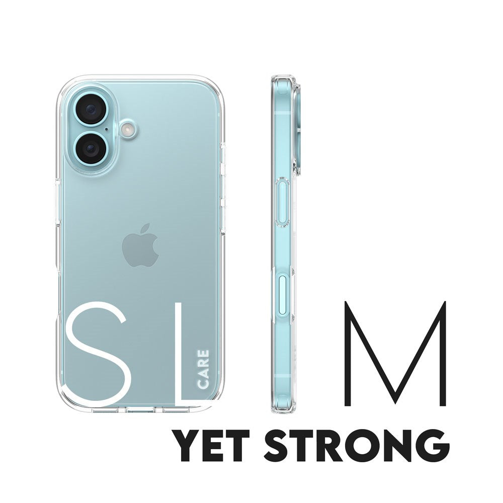 iPhone 16 CARE by PanzerGlass FLAGSHIP Urban Combat Case - Transparent