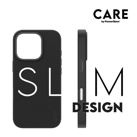 iPhone 16 Pro CARE by PanzerGlass FASHION Fearlessly Fashionable Case - MagSafe Kompatibel - Black