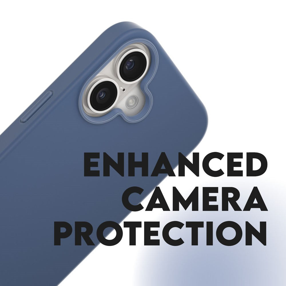 iPhone 16 CARE by PanzerGlass FASHION Fearlessly Fashionable Case - MagSafe Kompatibel - Coronet Blue