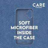 iPhone 16 Plus CARE by PanzerGlass FASHION Fearlessly Fashionable Case - MagSafe Kompatibel - Coronet Blue