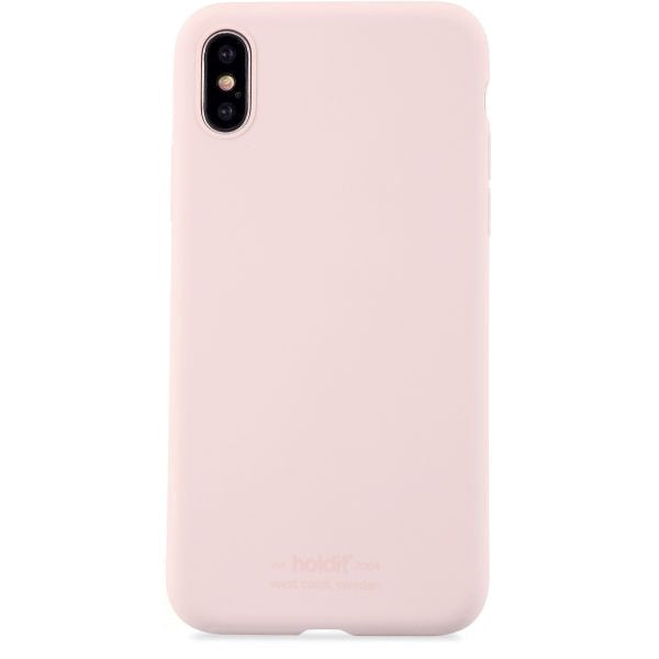 Holdit iPhone X / Xs Soft Touch Mobil Cover - Blush Pink