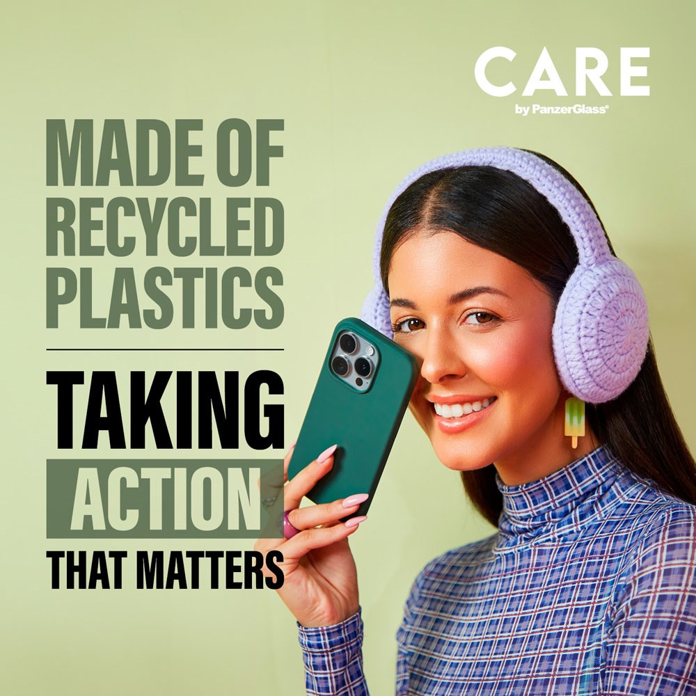 iPhone 16 CARE by PanzerGlass FASHION Fearlessly Fashionable Case - MagSafe Kompatibel - Piquant Green