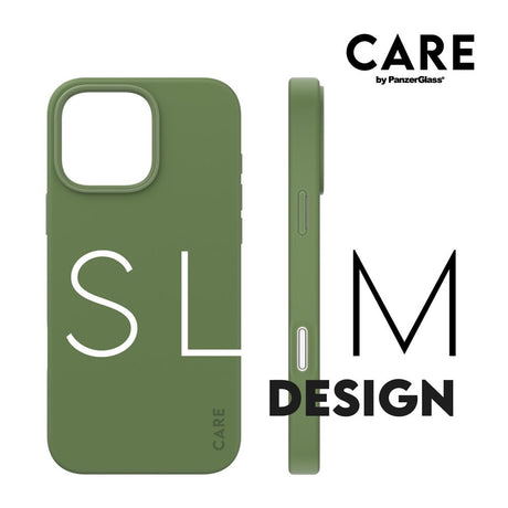 iPhone 16 Pro Max CARE by PanzerGlass FASHION Fearlessly Fashionable Case - MagSafe Kompatibel - Piquant Green