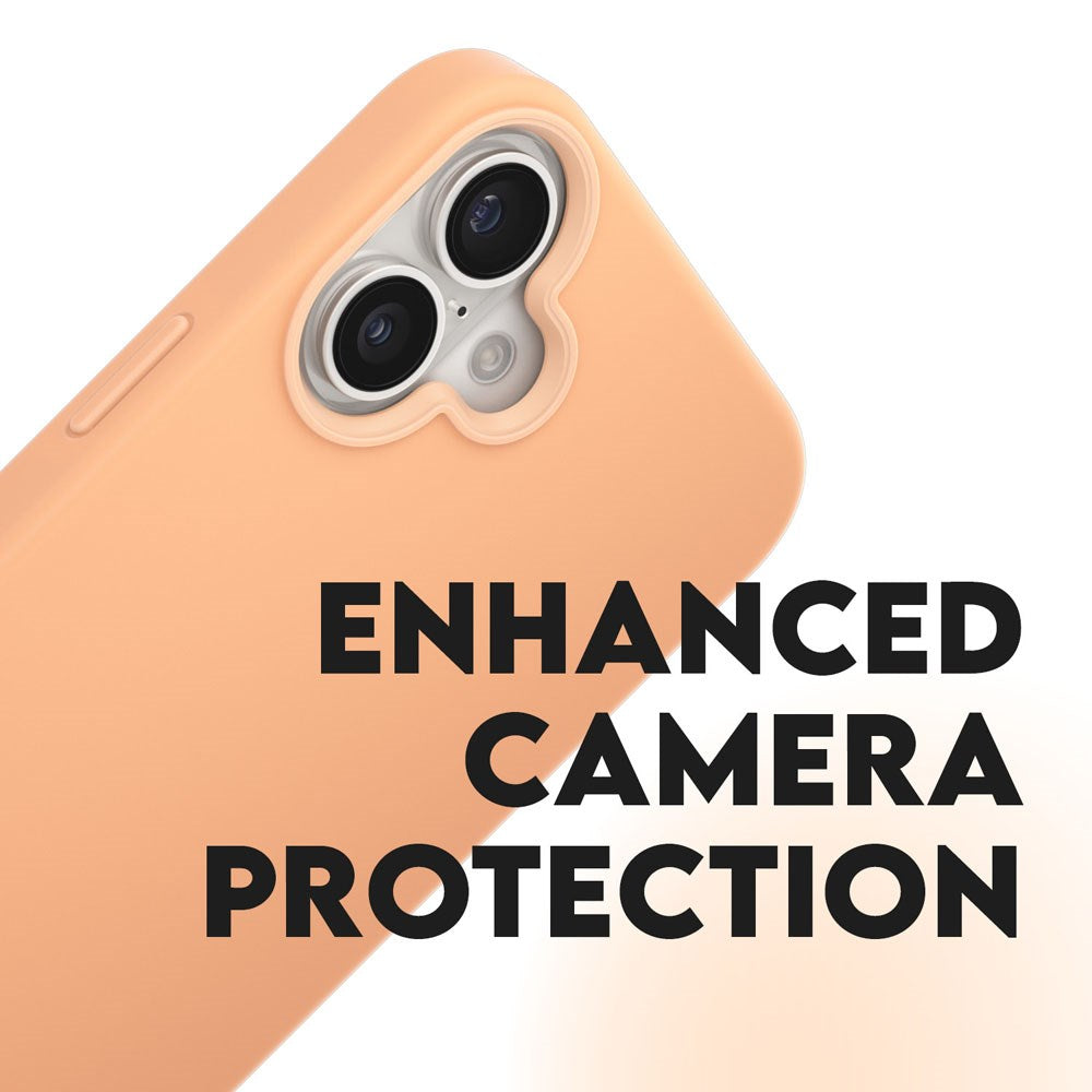 iPhone 16 Plus CARE by PanzerGlass FASHION Fearlessly Fashionable Case - MagSafe Kompatibel - Peach Fuzz