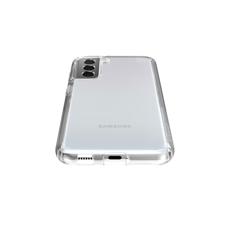 Samsung Galaxy S21 Speck Presidio Perfect-Clear Cover - Antibakteriel - Gennemsigtig