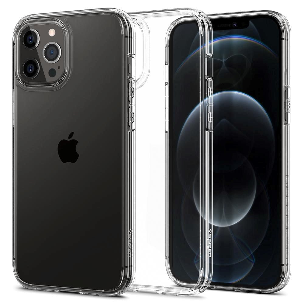 iPhone 12 / 12 Pro Spigen Ultra Hybrid Cover - Gennemsigtig