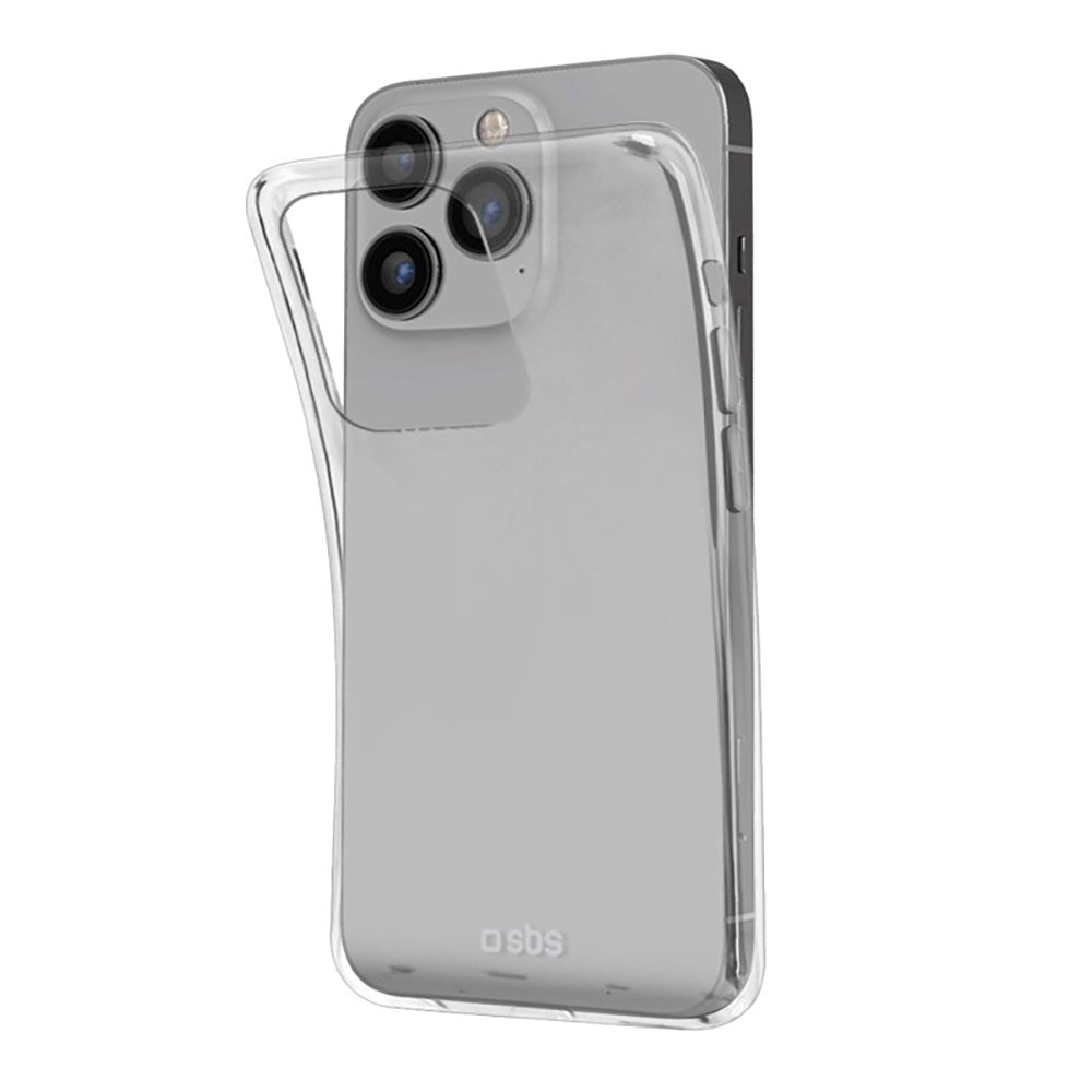 SBS iPhone 14 Pro Skinny Bagsidecover - Gennemsigtig