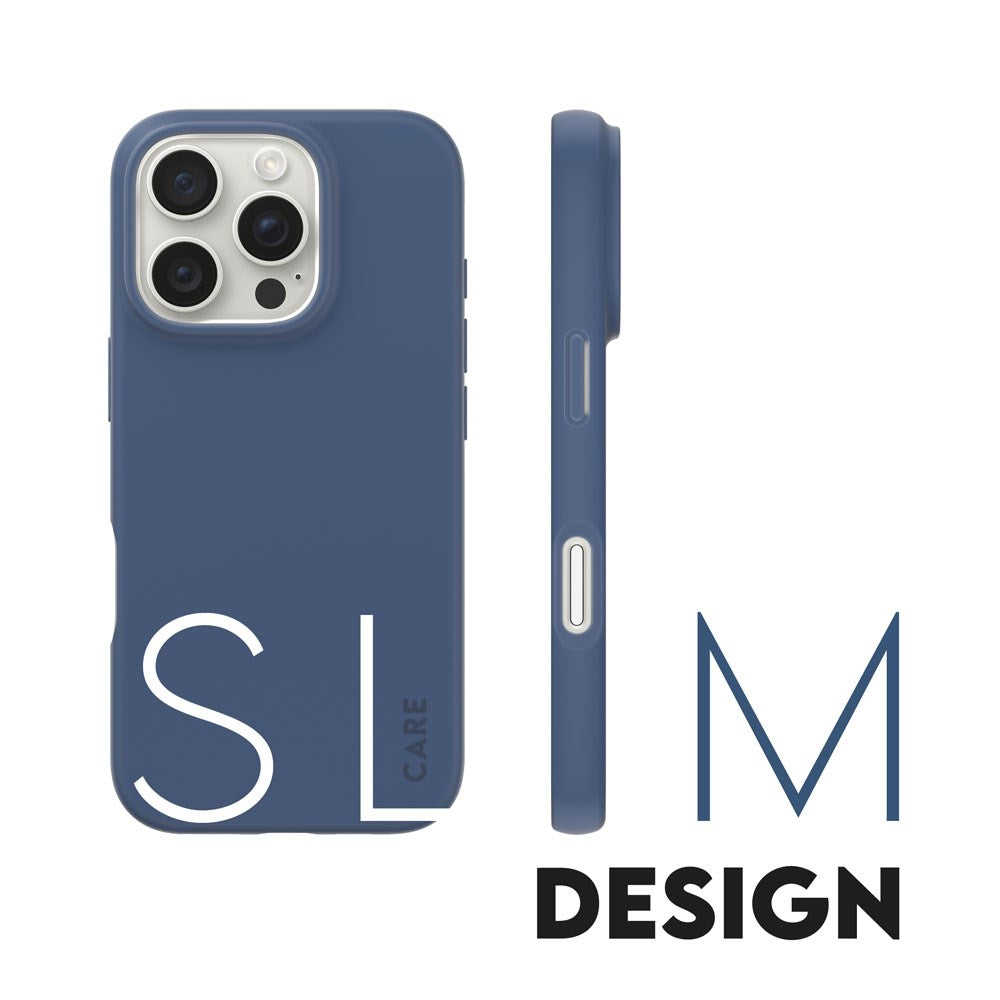 iPhone 16 Pro CARE by PanzerGlass FASHION Fearlessly Fashionable Case - Coronet Blue