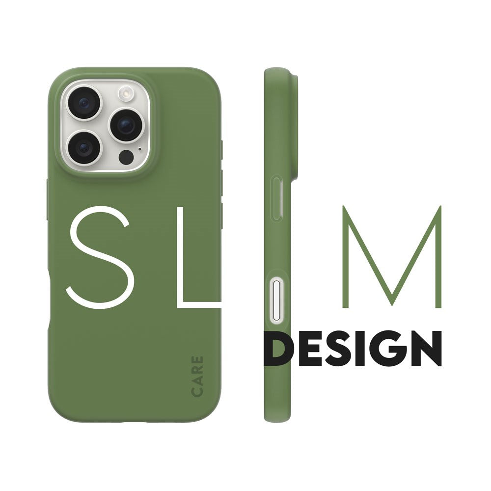 iPhone 16 Pro CARE by PanzerGlass FASHION Fearlessly Fashionable Case - Piquant Green