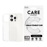 iPhone 15 Pro CARE by PanzerGlass FLAGSHIP Urban Combat Case - Transparent