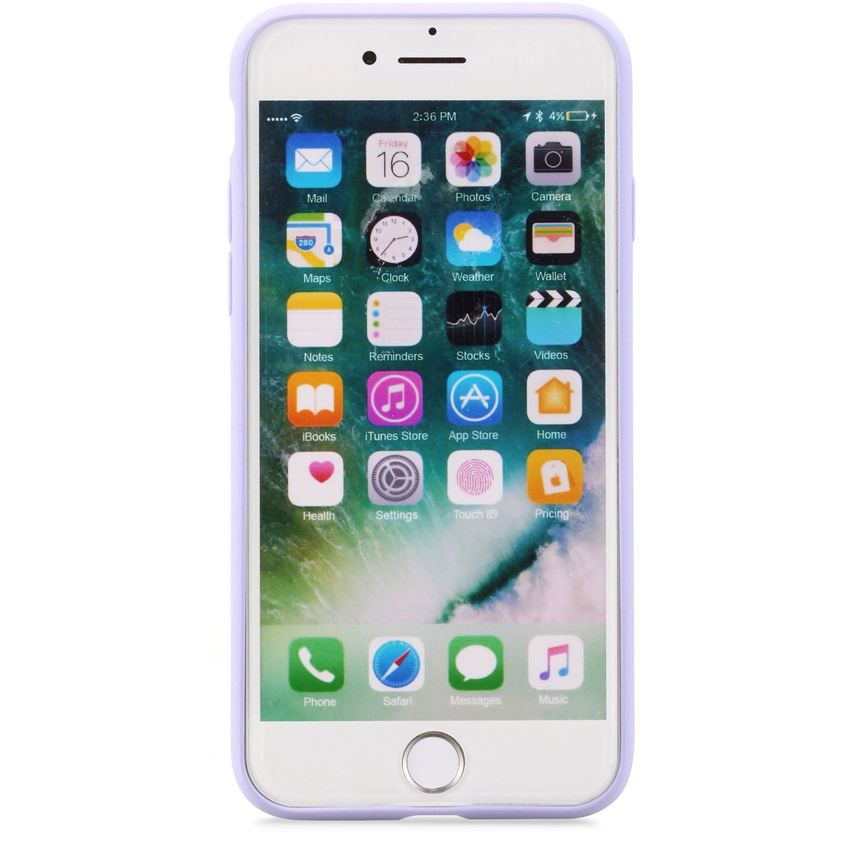 Holdit iPhone SE (2022/2020) / 8 / 7 Soft Touch Mobil Cover - Lavendel