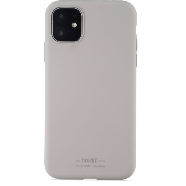 Holdit iPhone 11 Soft Touch Mobil Cover - Taupe