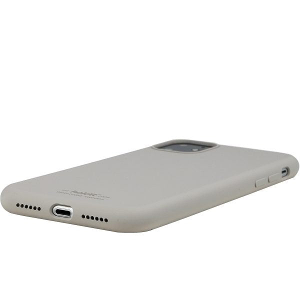 Holdit iPhone 11 Soft Touch Mobil Cover - Taupe