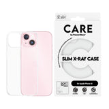 iPhone 15 CARE by PanzerGlass FASHION X-Ray Soft Basic Mobil Cover - Transparent