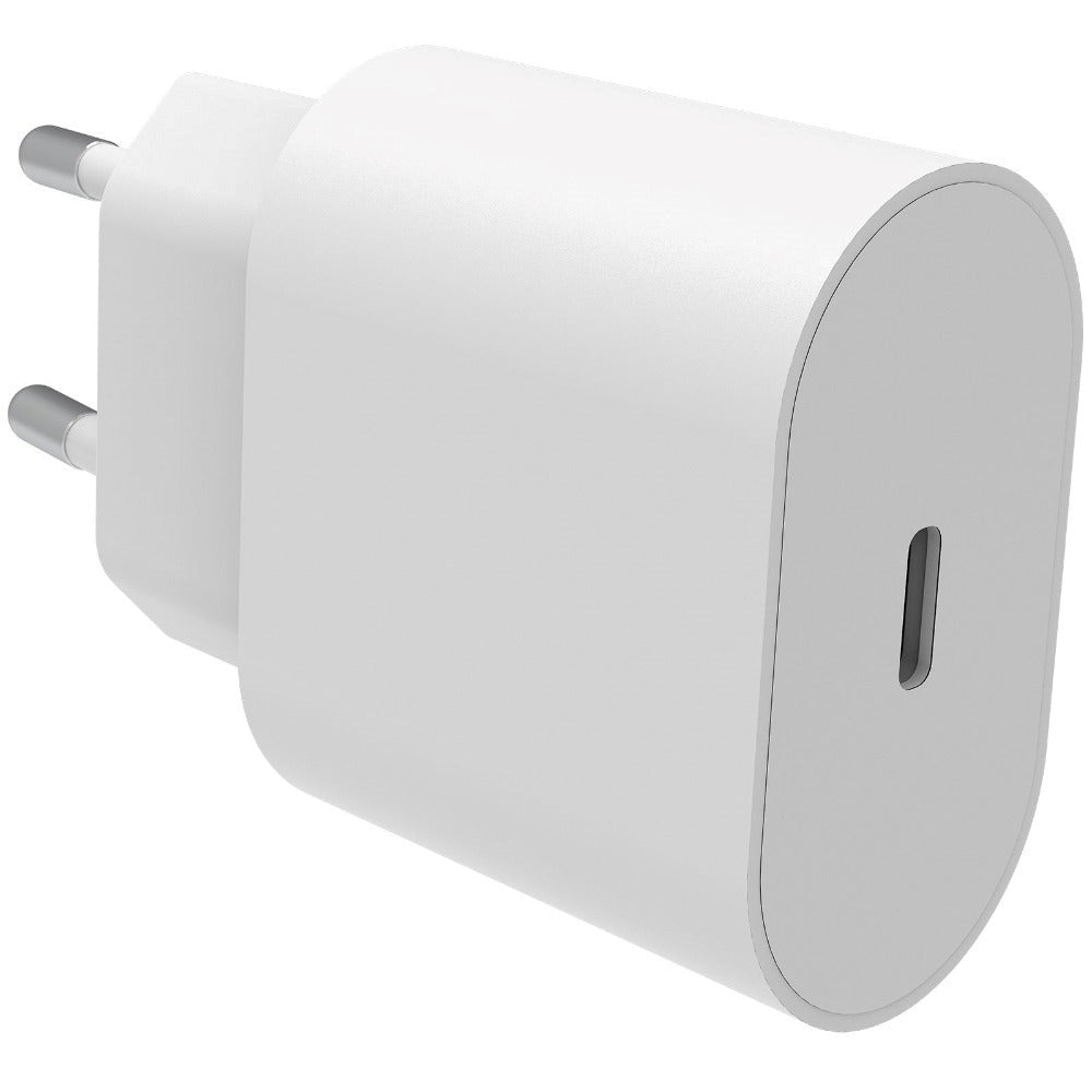 Smartline PD (Power Delivery) Vægoplader m. USB-C - 20W - Hvid