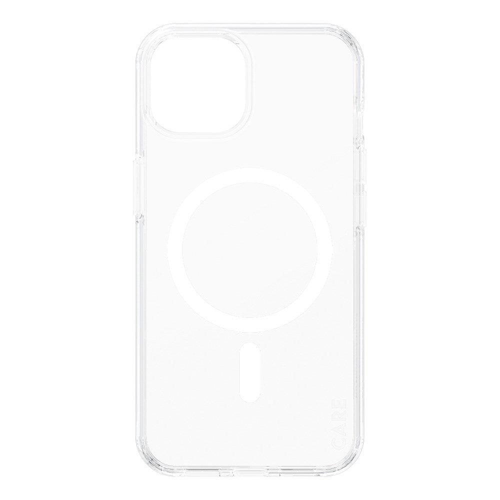 iPhone 14 / 13 CARE by PanzerGlass FLAGSHIP Urban Combat Case - MagSafe Kompatibel - Transparent / White