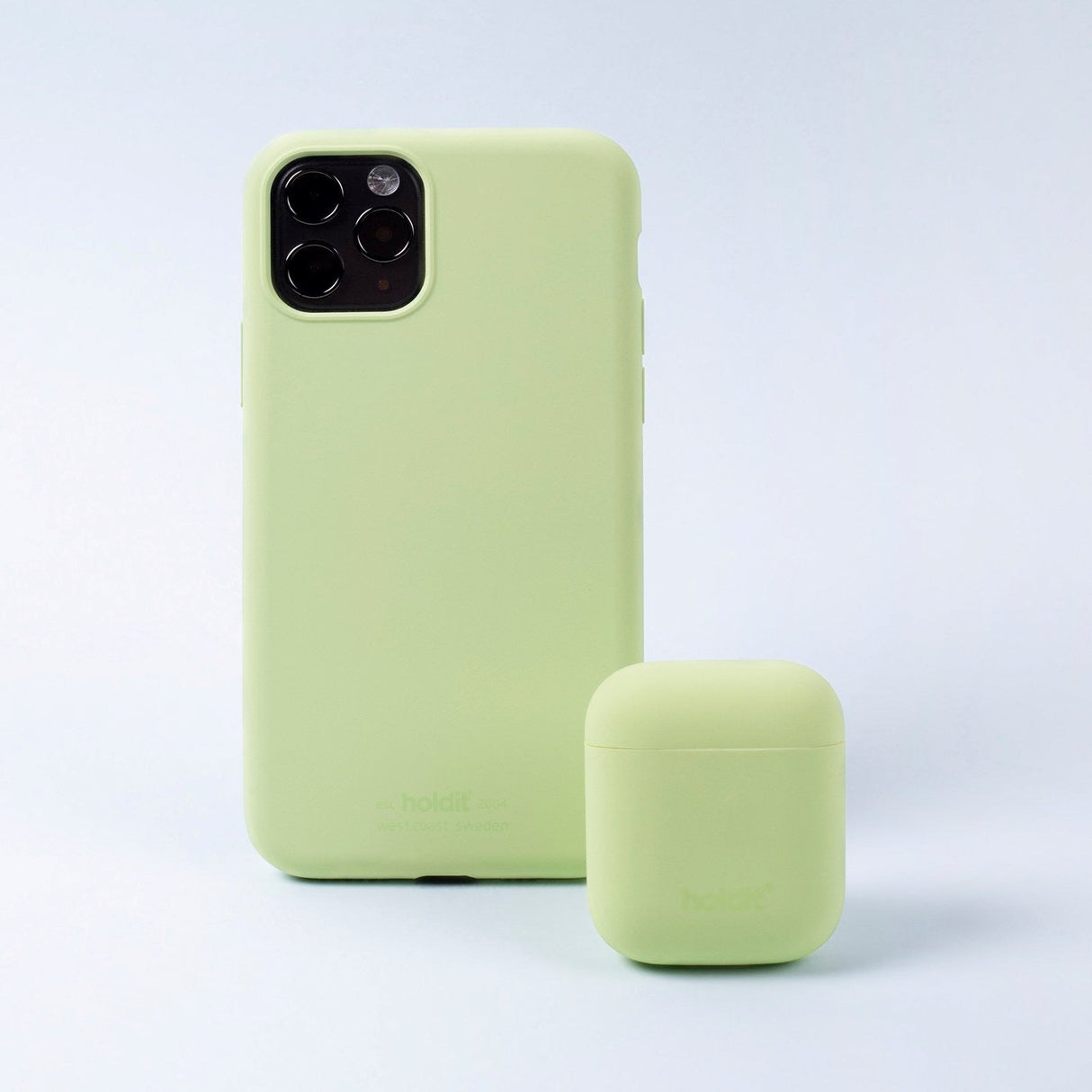 Holdit Nygård Silikone Cover Til AirPods - Kiwi