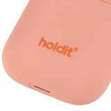 Holdit Nygård Silikone Cover Til AirPods - Pink Peach