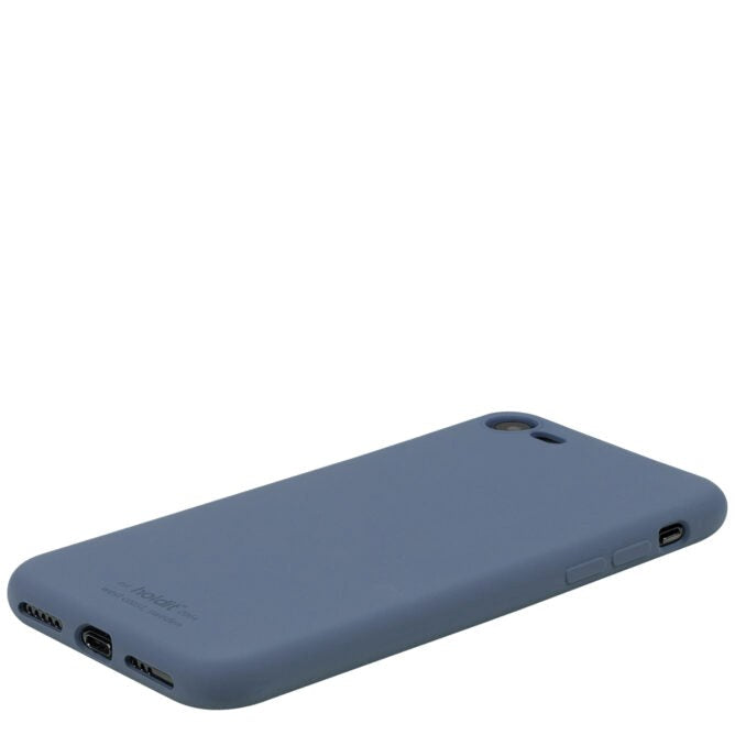 Holdit iPhone SE (2022/2020) / 8 / 7 Soft Touch Mobil Cover - Pacific Blue