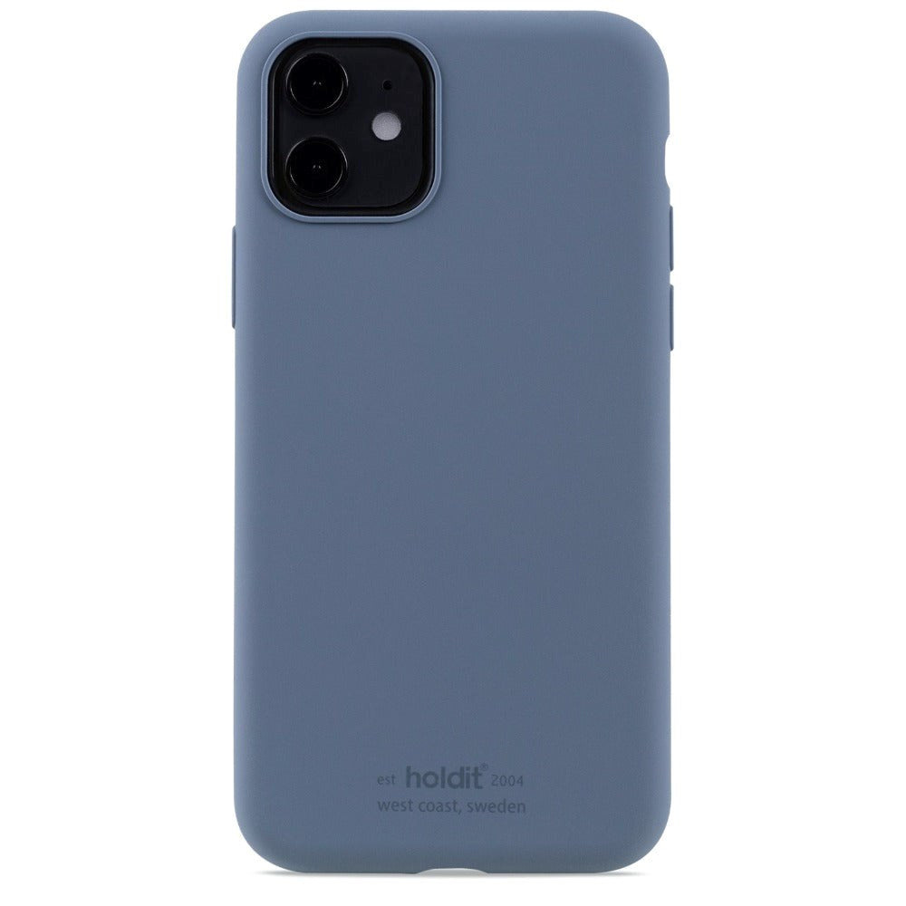 Holdit iPhone 11 Soft Touch Mobil Cover - Pacific Blå