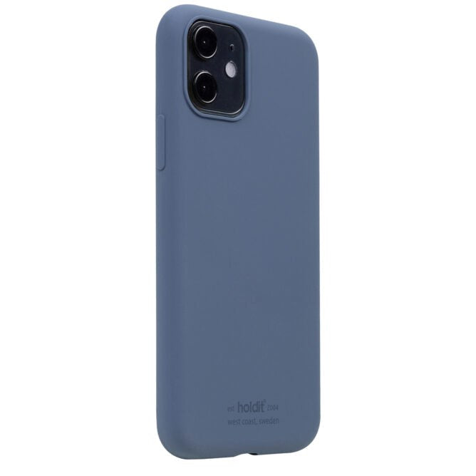 Holdit iPhone 11 Soft Touch Mobil Cover - Pacific Blå