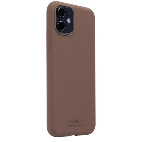 Holdit iPhone 11 Soft Touch Mobil Cover - Mørkebrun