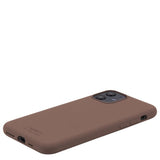 Holdit iPhone 11 Soft Touch Mobil Cover - Mørkebrun