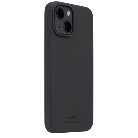 Holdit iPhone 13 Mini Soft Touch Silikone Mobil Cover - Black