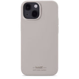 Holdit iPhone 13 Mini Soft Touch Silikon Mobil Cover - Taupe