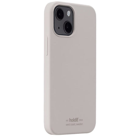 Holdit iPhone 13 Mini Soft Touch Silikon Mobil Cover - Taupe