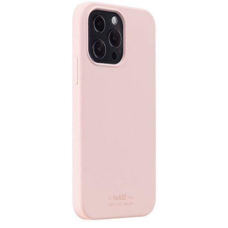 Holdit iPhone 13 Pro Soft Touch Silikone Mobil Cover- Blush Pink