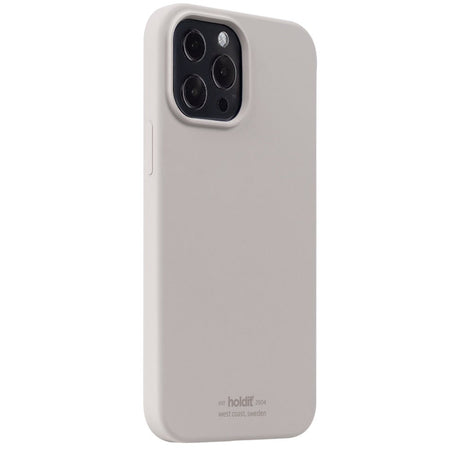 Holdit iPhone 13 Pro Max Soft Touch Silikone Mobil Cover - Taupe