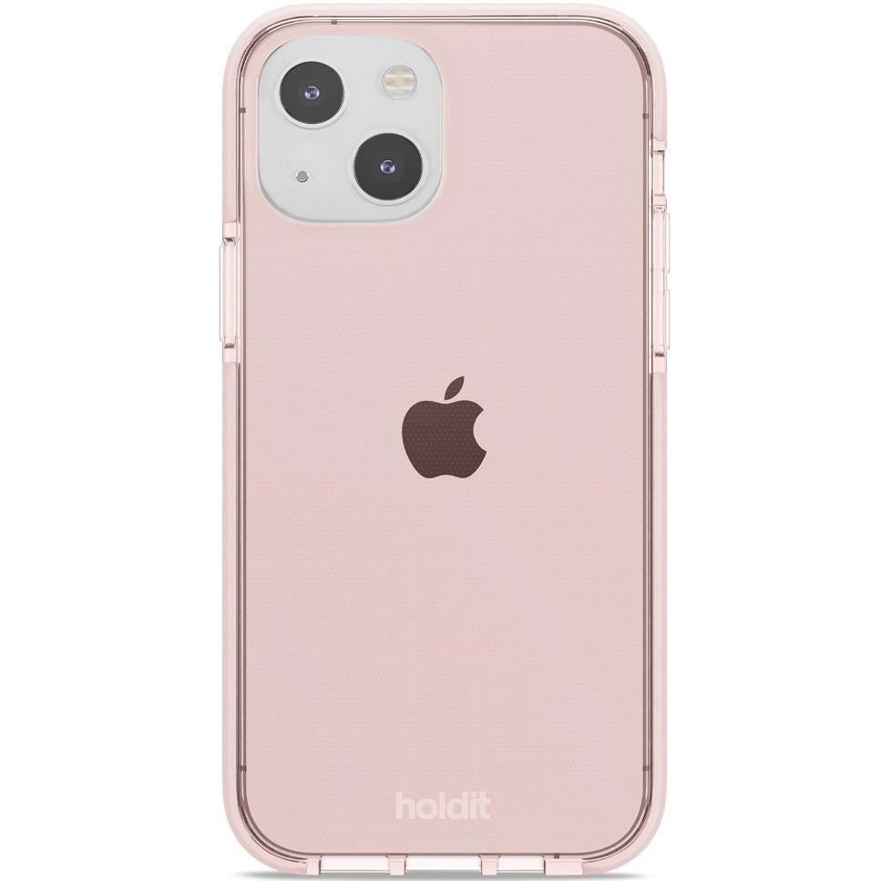 Holdit iPhone 13 Mini Seethru Cover - Blush Pink