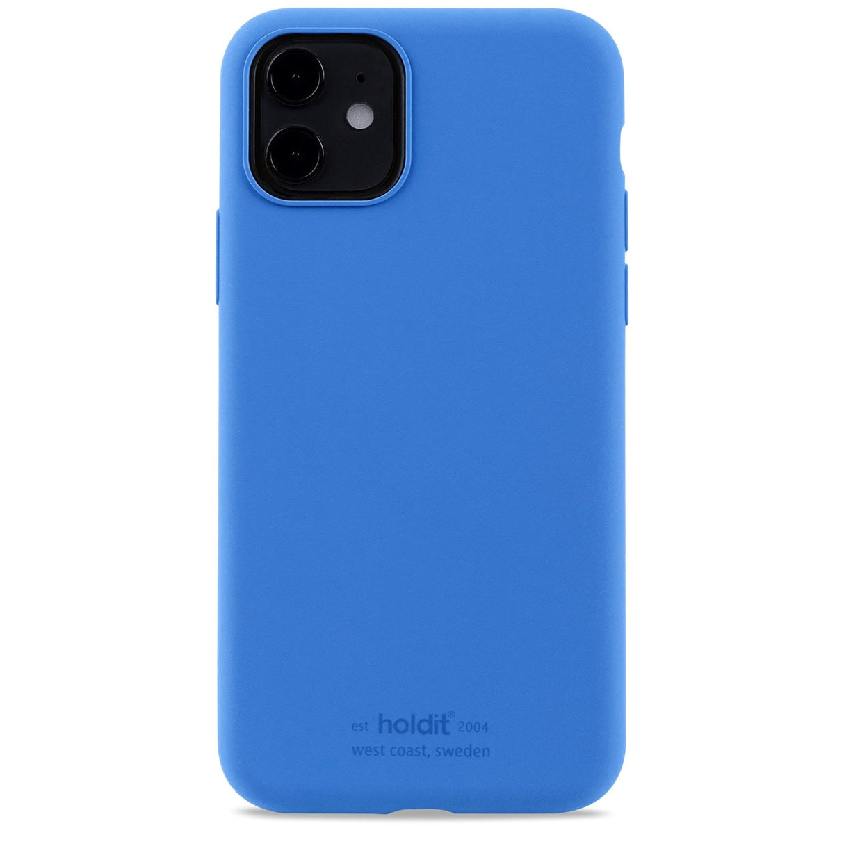 Holdit iPhone 11 Soft Touch Silikone Mobil Cover - Sky Blue