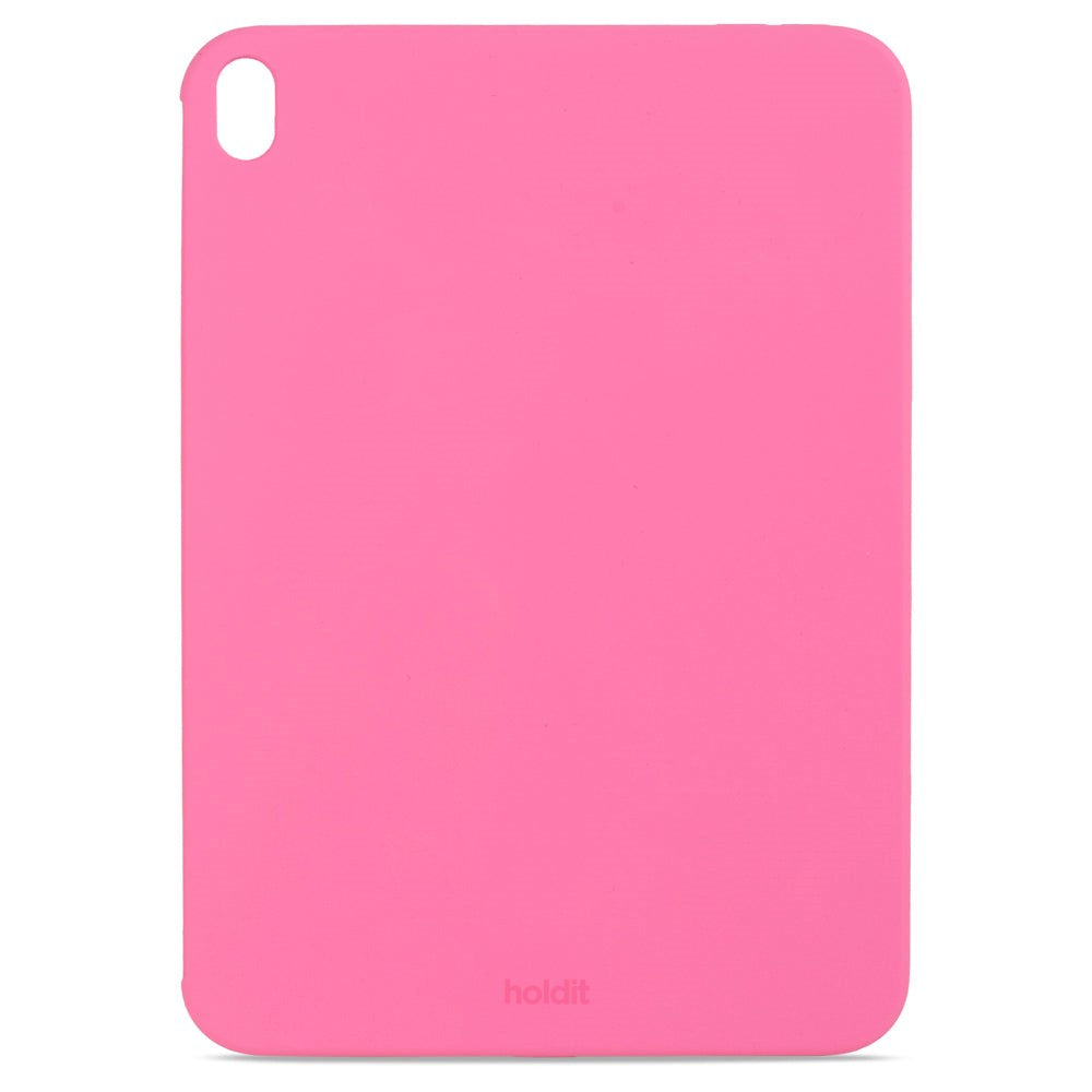 Holdit iPad Air (2022 / 2020) Silikone Bagside Mobil Cover - Bright Pink