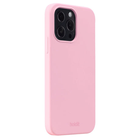 Holdit iPhone 13 Pro Soft Touch Silikone Mobil Cover - Pink