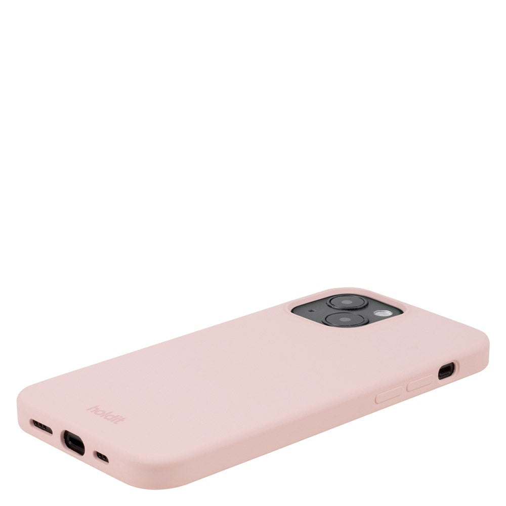Holdit iPhone 14 Soft Touch Silikone Mobil Cover - Blush Pink