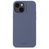 Holdit iPhone 14 Soft Touch Silikone Mobil Cover - Pacific Blue