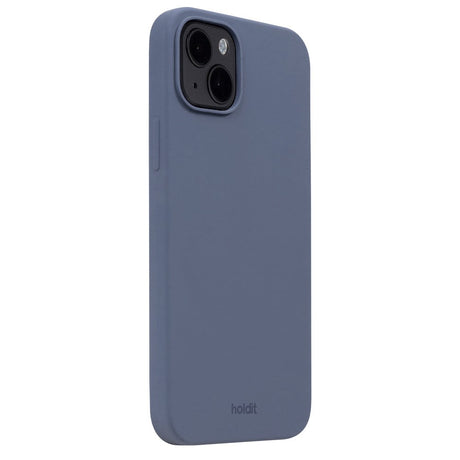 Holdit iPhone 14 Plus Soft Touch Silikone Mobil Cover - Pacific Blue