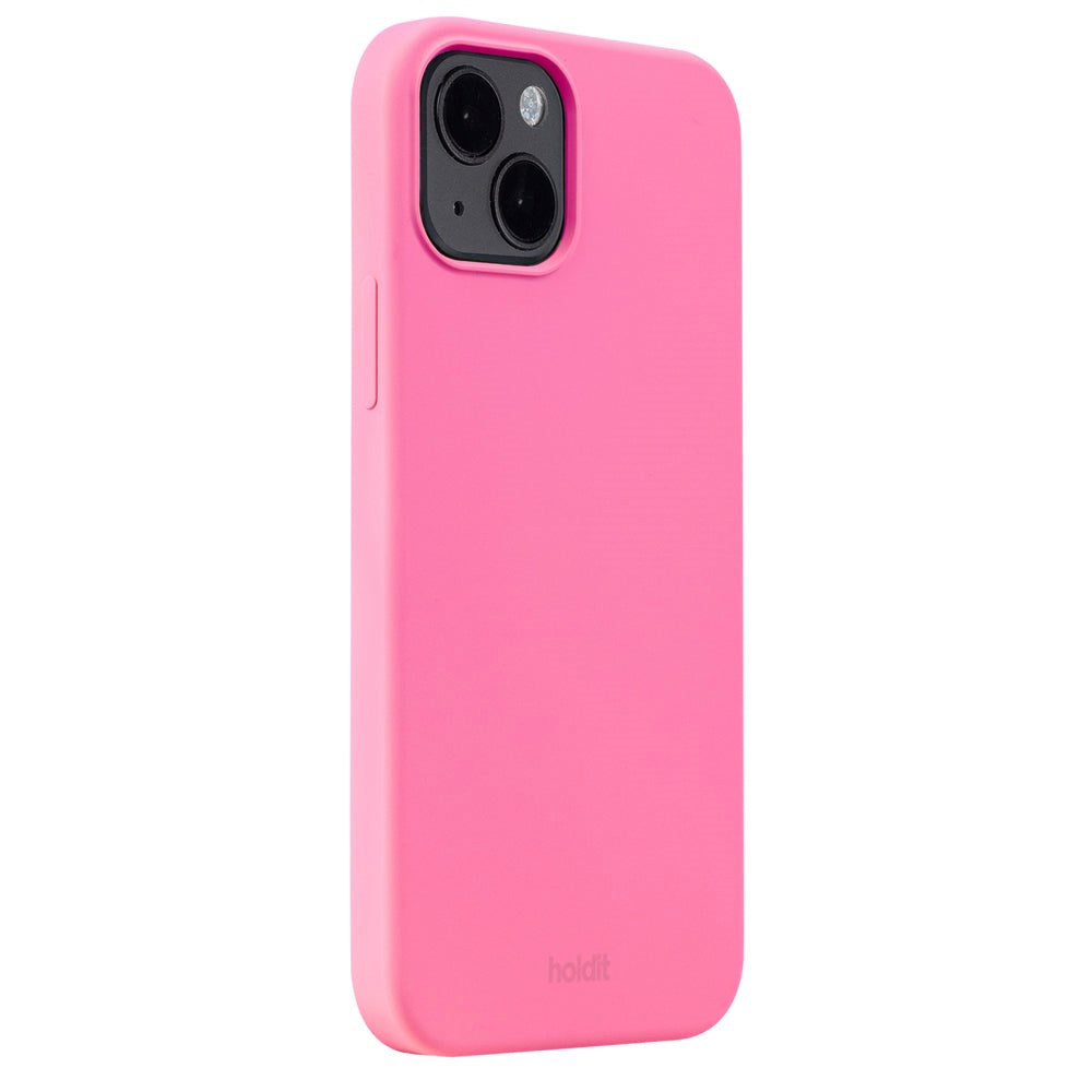 Holdit iPhone 14 Plus Soft Touch Silikone Mobil Cover - Bright Pink