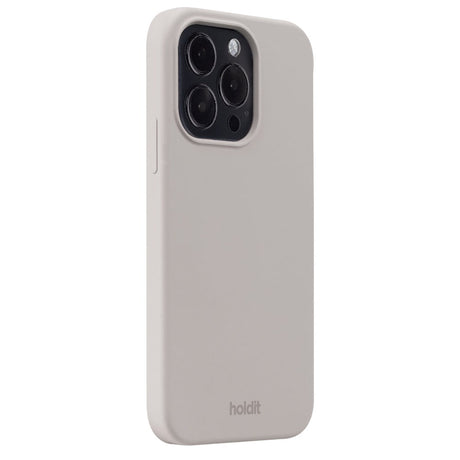 Holdit iPhone 14 Pro Soft Touch Silikone Mobil Cover - Taupe