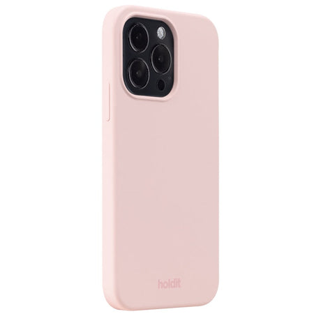 Holdit iPhone 14 Pro Soft Touch Silikone Mobil Cover - Blush Pink