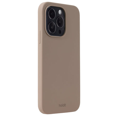 Holdit iPhone 14 Pro Soft Touch Silikone Mobil Cover - Mocha Brown