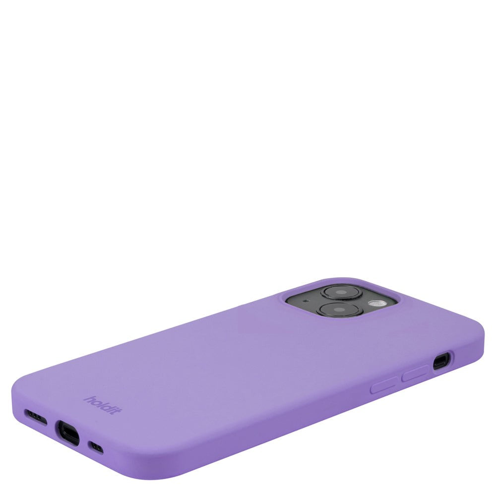 Holdit iPhone 14 Soft Touch Silikone Mobil Cover - Violet